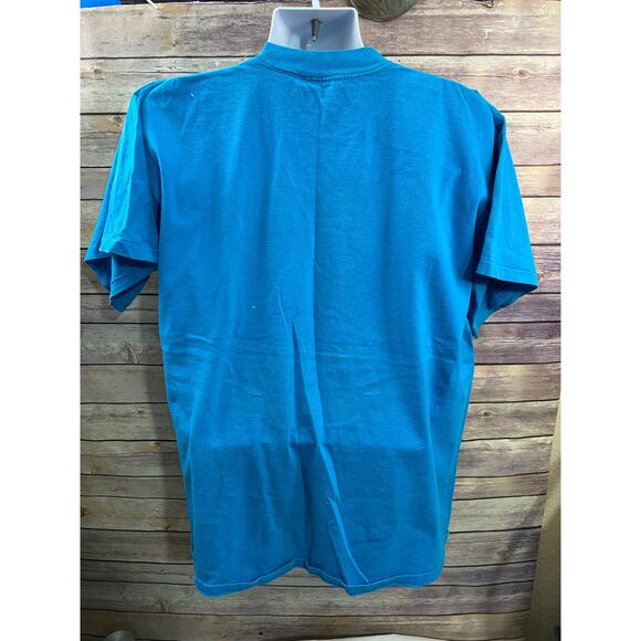 Rare! Vintage 90s Somebody in Florida loves me T-Shirt ! XL Pink Flamingo - Picture 3 of 10